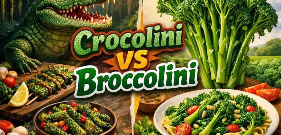 Crocolini and Broccolini