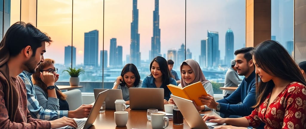 أسرار النجاح في تعلم الإنجليزية مع العمل والدراسة في الإمارات