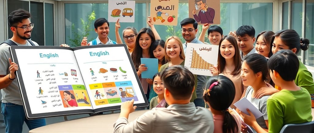أهم 20 فعل إنجليزي مع المعنى والترجمة بالعربية