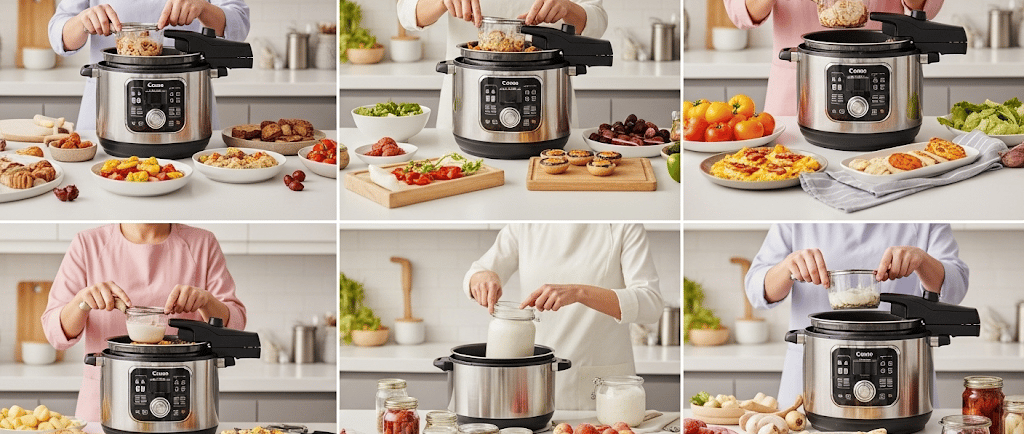 types of pressure cooker