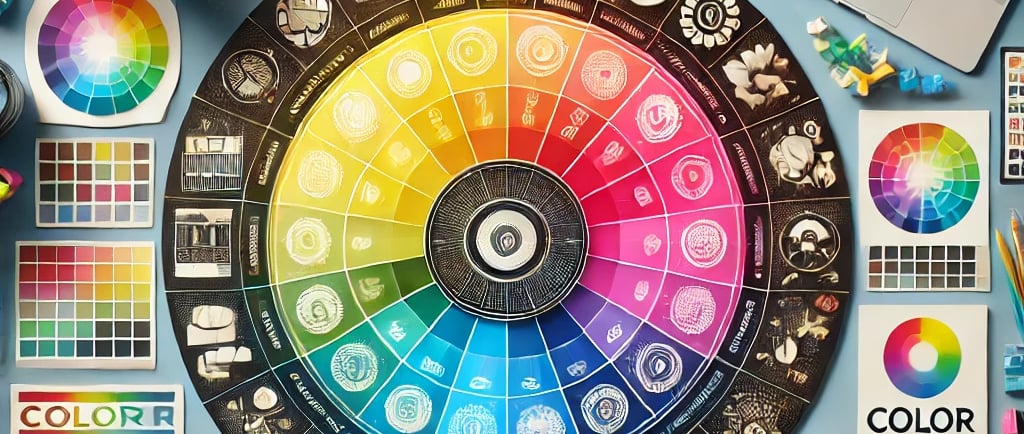 Dividends Agency LLC Image created by AI showing color wheel