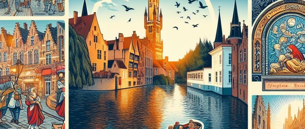 Hístoria de Brujas comercial siglo XV