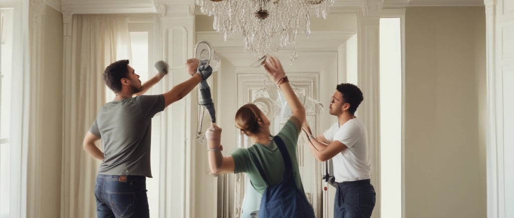 black blue and yellow textile