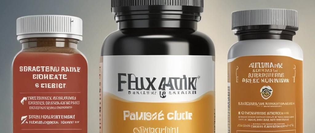 a variety of health and beauty products including a bottle of liquid