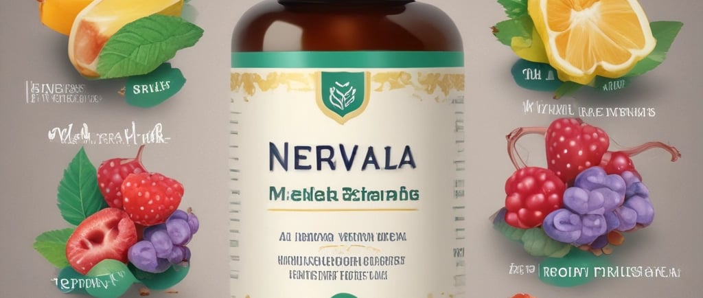 a bottle of nervaval, a vitamin supplement for men
