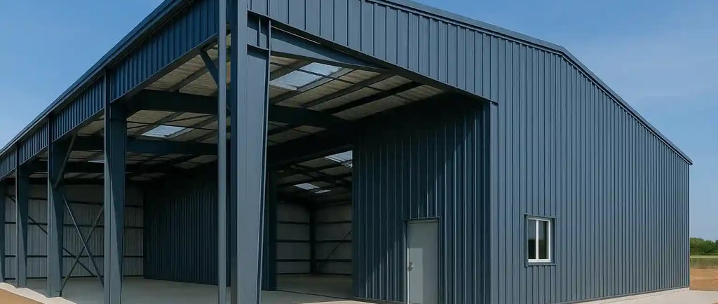 Solutions de construction métallique clé en main pour entreprises au Maroc