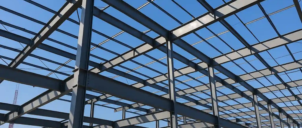 Processus de réalisation d’une charpente métallique pour projets au Maroc