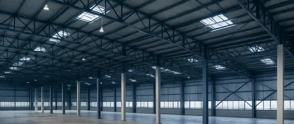 Construction métallique pour projets industriels au Maroc – solutions durables et économiques