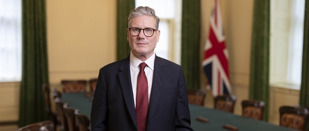 UK Prime Minister Sir Keir Starmer's official photo