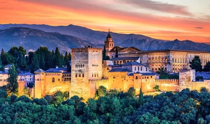 istana alhambra andalusia