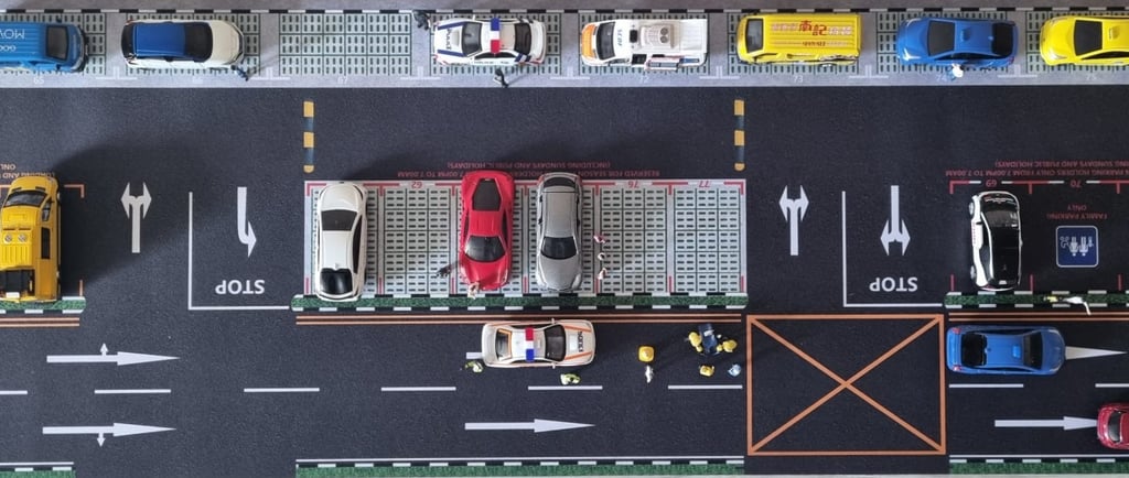 Car Park Diorama