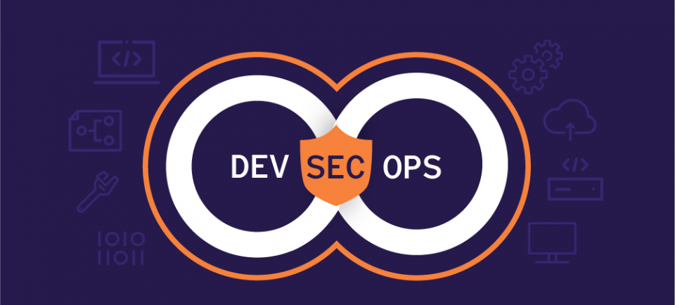 a logo of devsecops created by Redhat