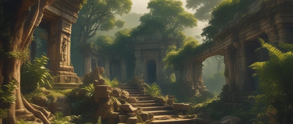 A broken window reveals a dark space.