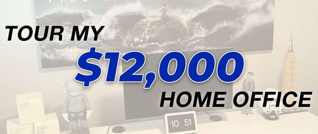 My $12,000 Home Office Set Up