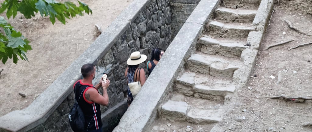 seven springs tunnel entrance in epta piges