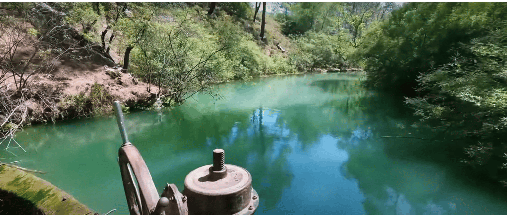 beautiful epta piges  7 springs in Rhodes Greece