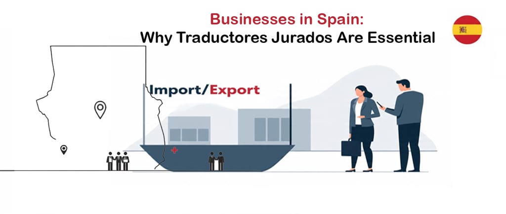 Import/Export Businesses in Spain: Why Traductores Jurados Are Essential