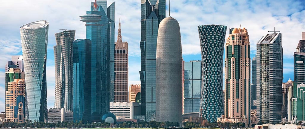 Green buildings in Doha Qatar
