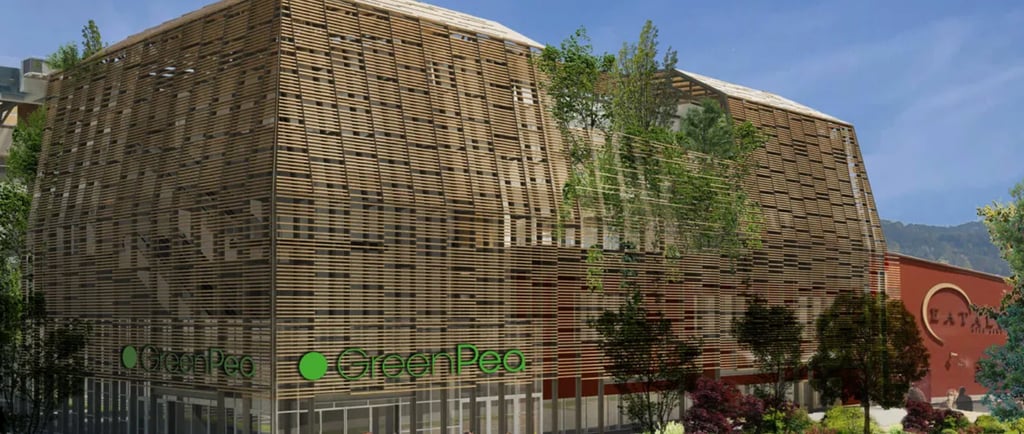 Green Pea Turin Italy - sustainable building in Italy