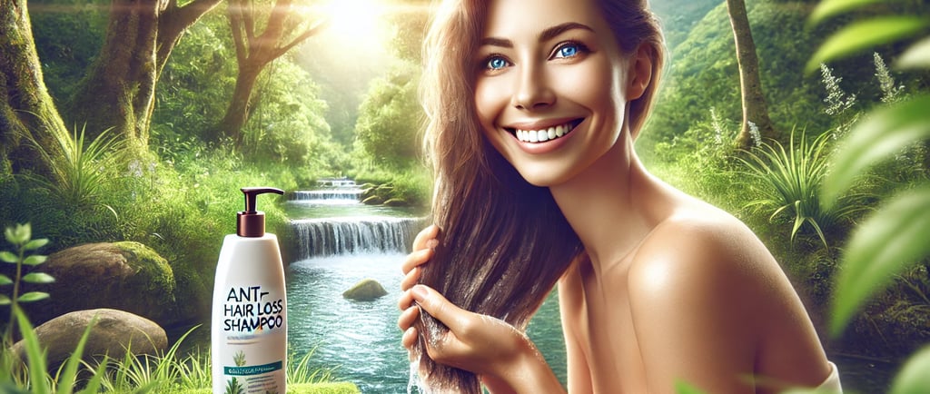 Shampoo queda de cabelo