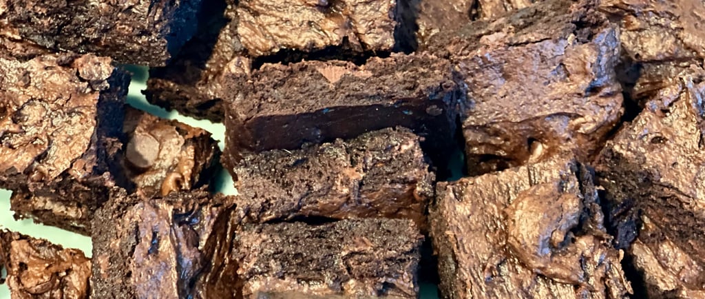 fudge espresso brownies