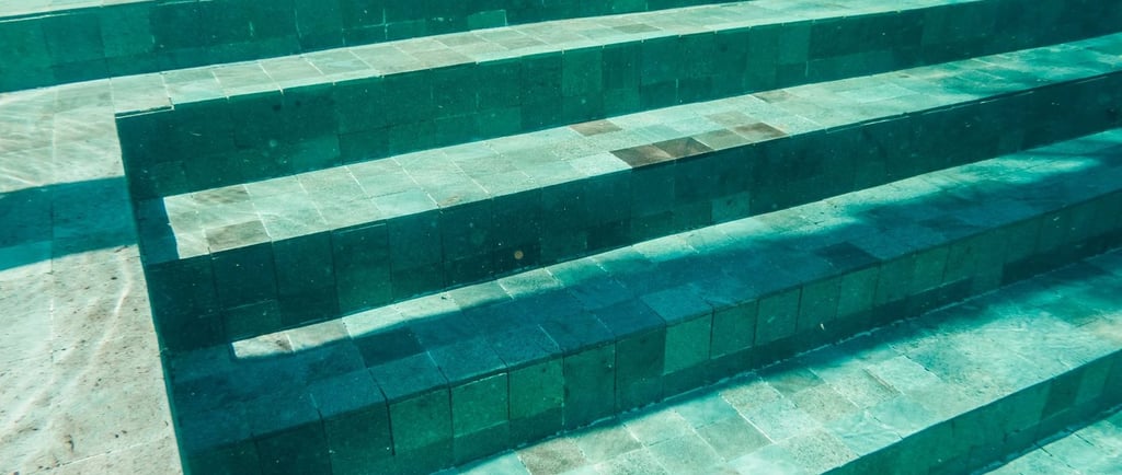 eau verte piscine