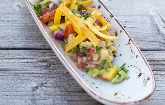 ceviche de mango
