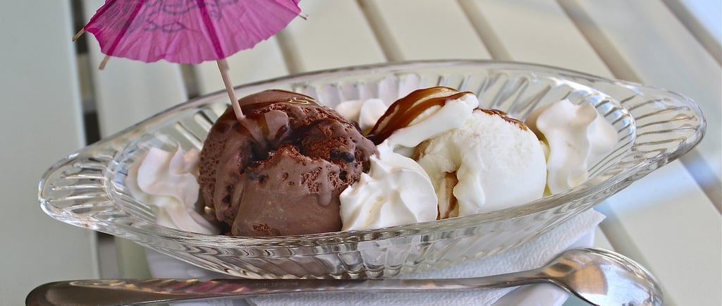 helado de vainilla