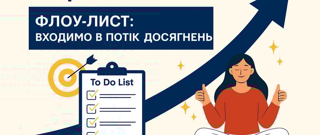 Як увійти в стан потоку