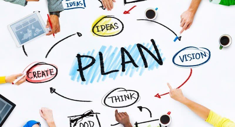 Planning stage of the writing for translation process