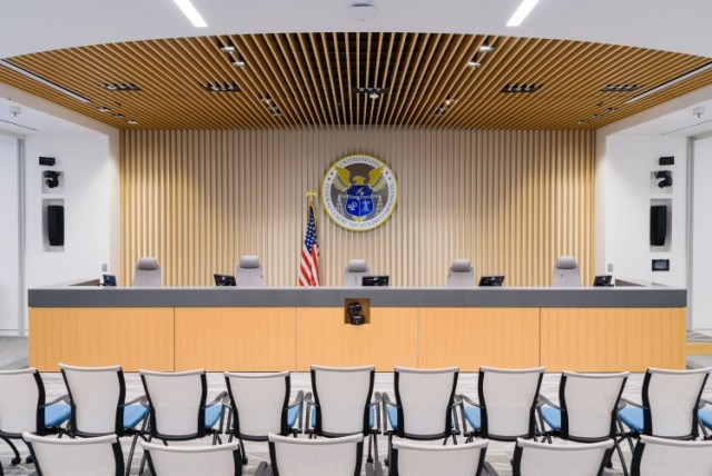 FCC commission meeting room