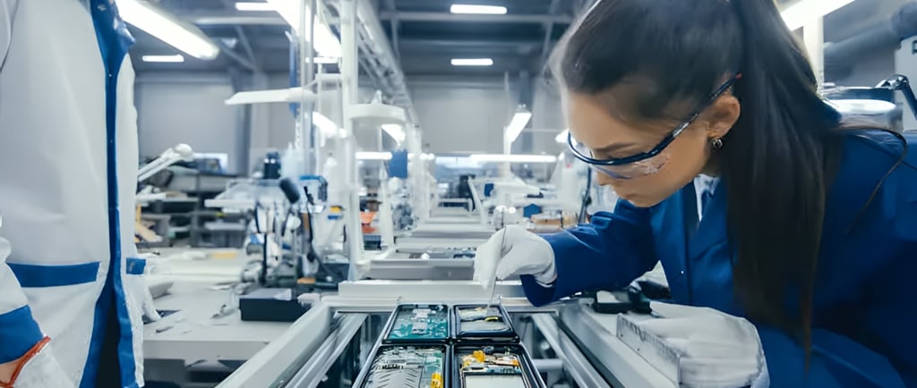 electronics manufacturing process