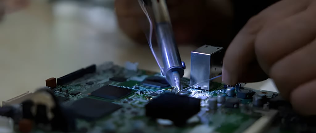 soldering electronics