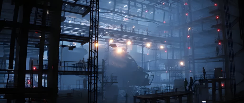 futuristic metal fabrication