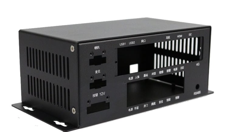 Metal enclosure