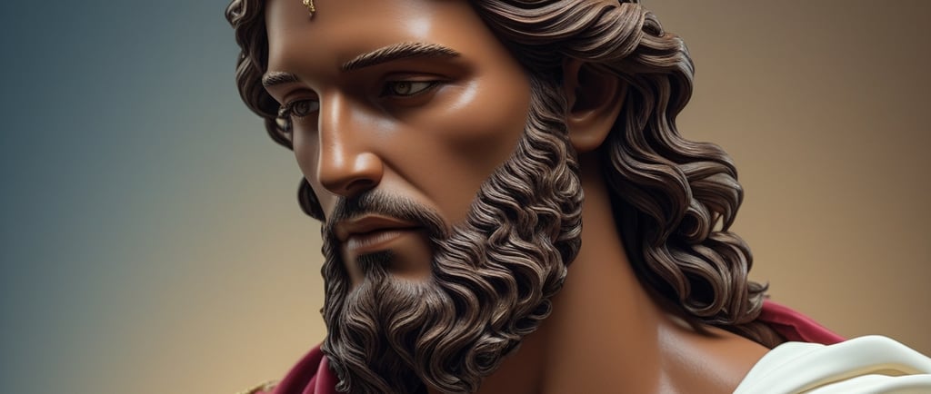 Jesus Christ, our Salvation, wearing a crown