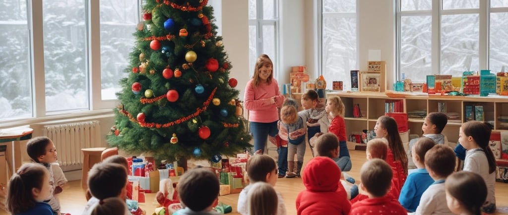 Bricolage noël maternelle petite section