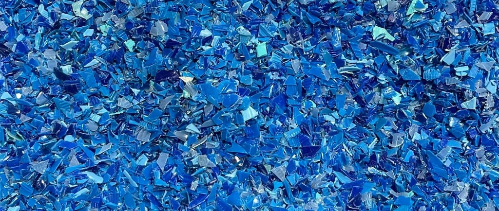 recyclage bouteille plastique, broyat PP, plastnat