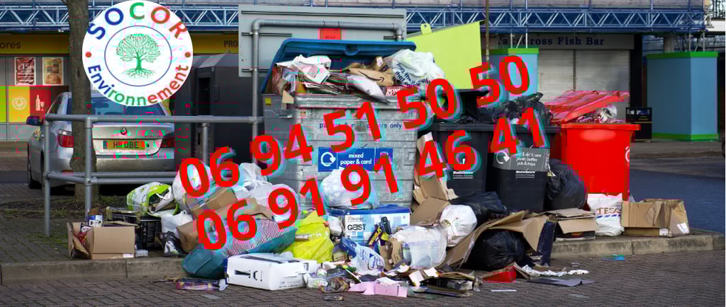 Poubelle Maroc contactez le 06.94.51.50.50