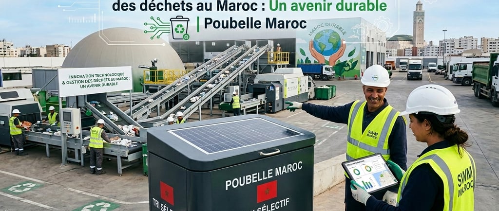 Poubelle Maroc