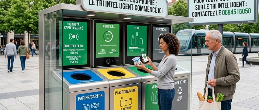 poubelles intelligentes