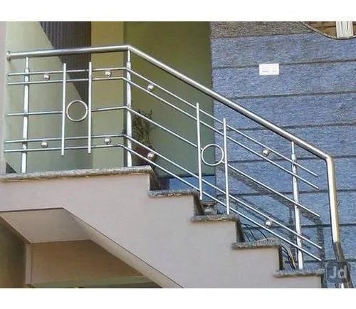 rampe d'escalier en inox