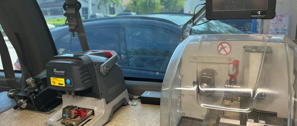 Service Van & Equipment Ninja Laser & Xhorse