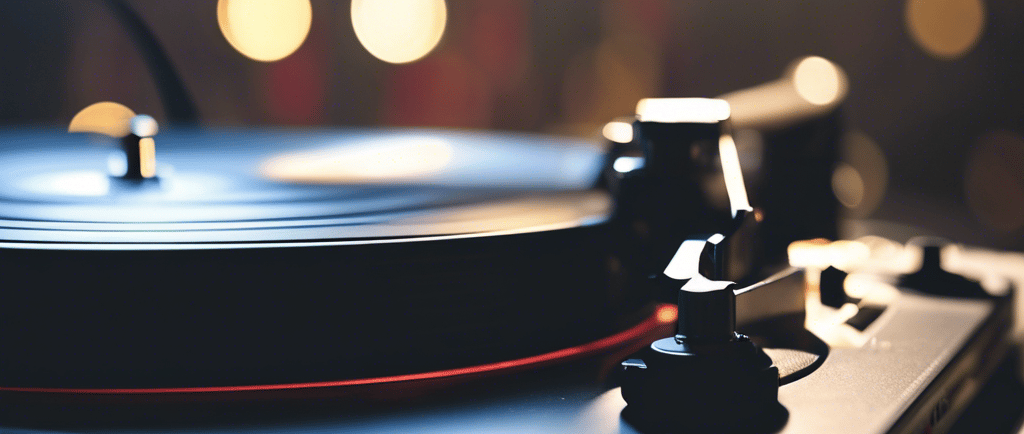 black and gray dj controller