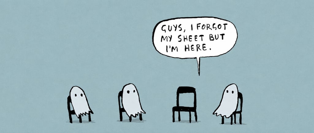 Ghost in Chair