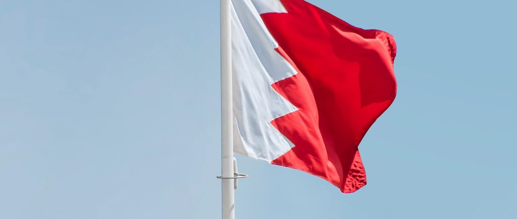Bahrain National Flag