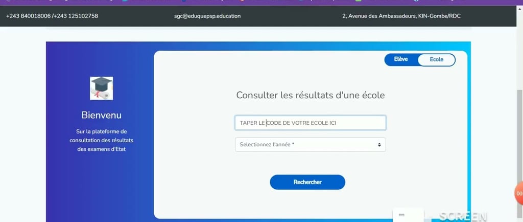 Vérifier le Résultat Exetat 2025 en Ligne Sur Internet