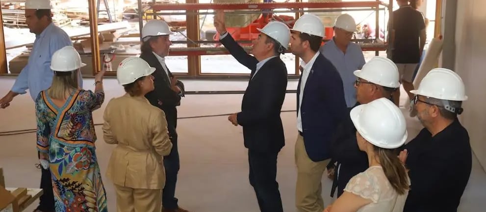 Agthia group's executives standing around a building, where the company Reports Strong Financial Gr
