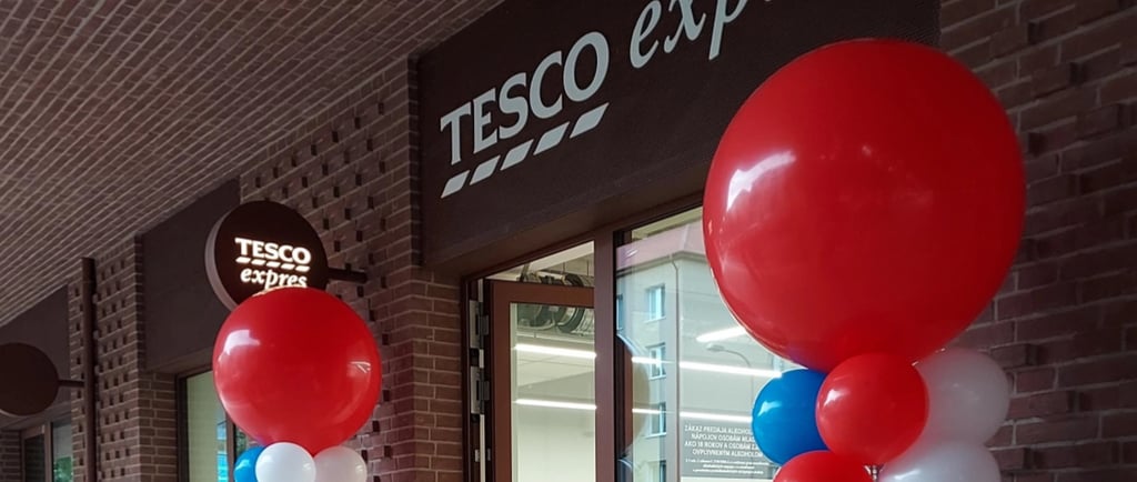 Tesco Expands New Store in Bratislava
