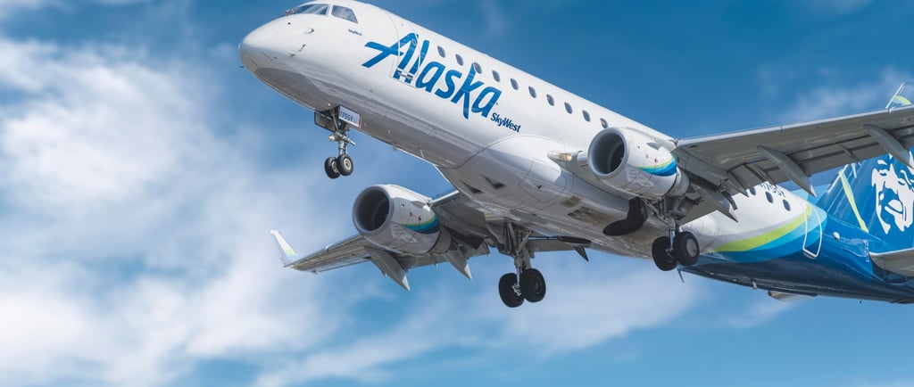 Alaska Airline Plane customer service